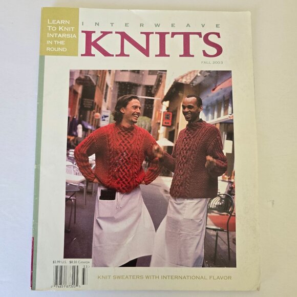 Interweave Knits Fall 2003 Magazine Featuring Knit Patterns & Techniques - Picture 16 of 16